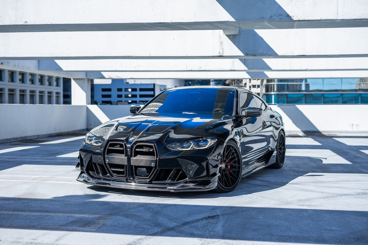 G8X Dry Carbon Fiber V-Style Front Aero Lip