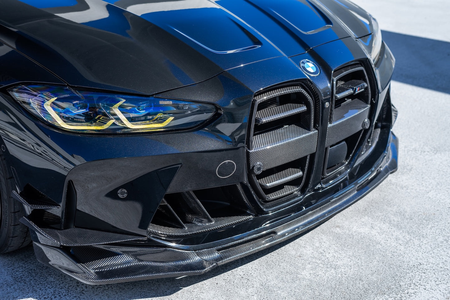 G8X Dry Carbon Fiber V-Style Front Aero Lip