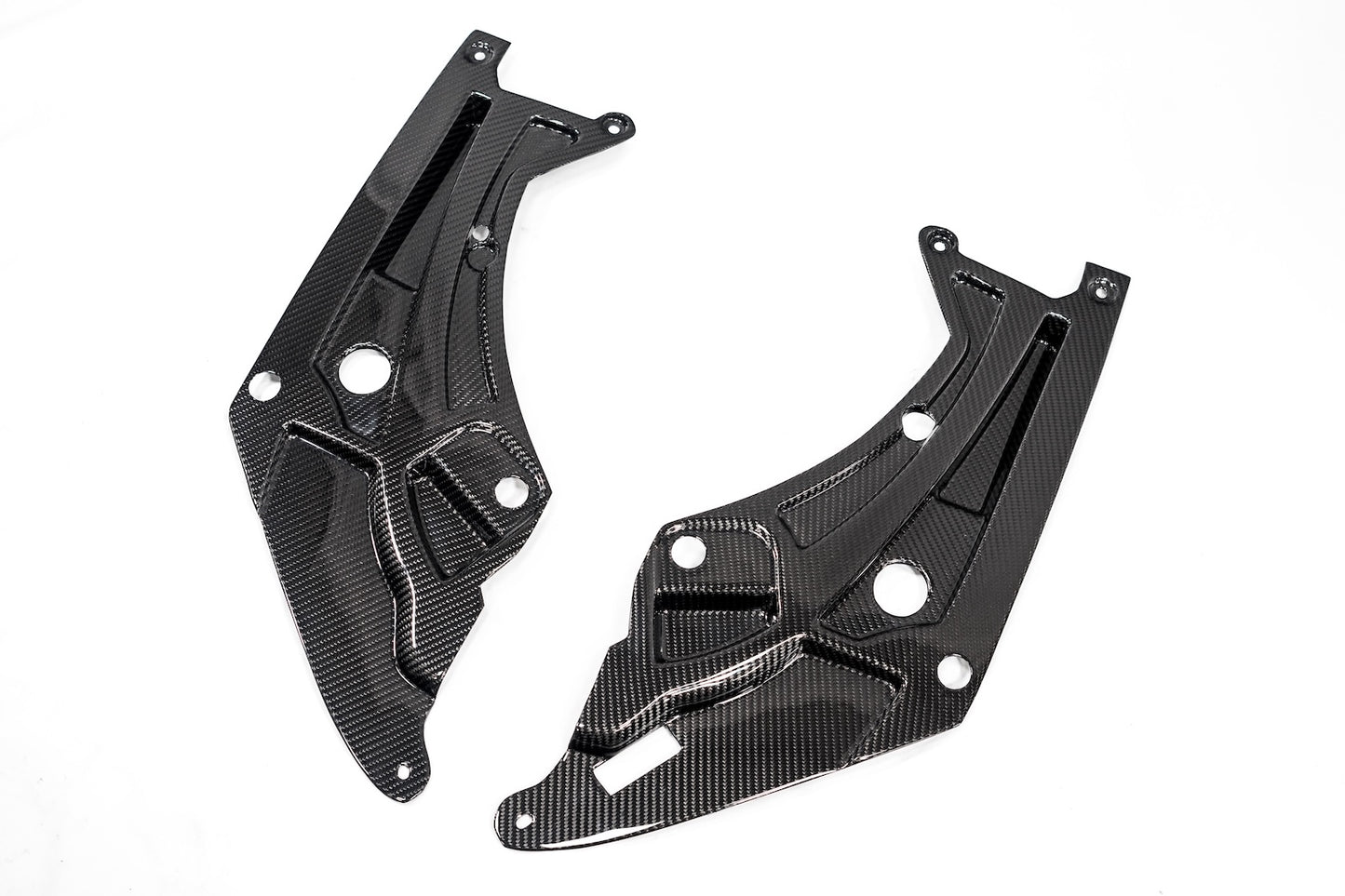 G8X Dry Carbon Fiber Engine Bay Trim Set