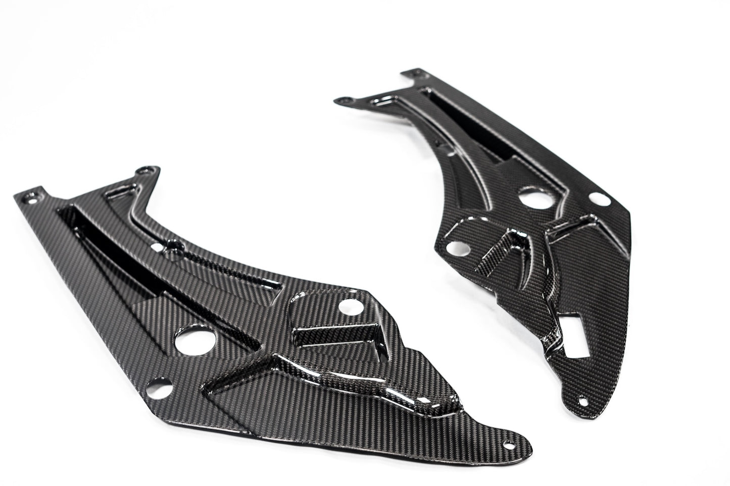 G8X Dry Carbon Fiber Engine Bay Trim Set