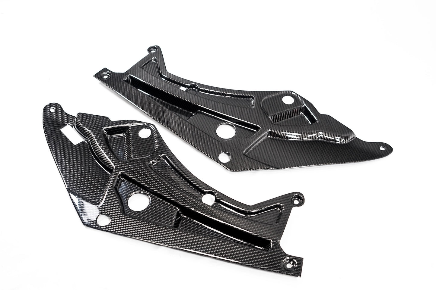 G8X Dry Carbon Fiber Engine Bay Trim Set