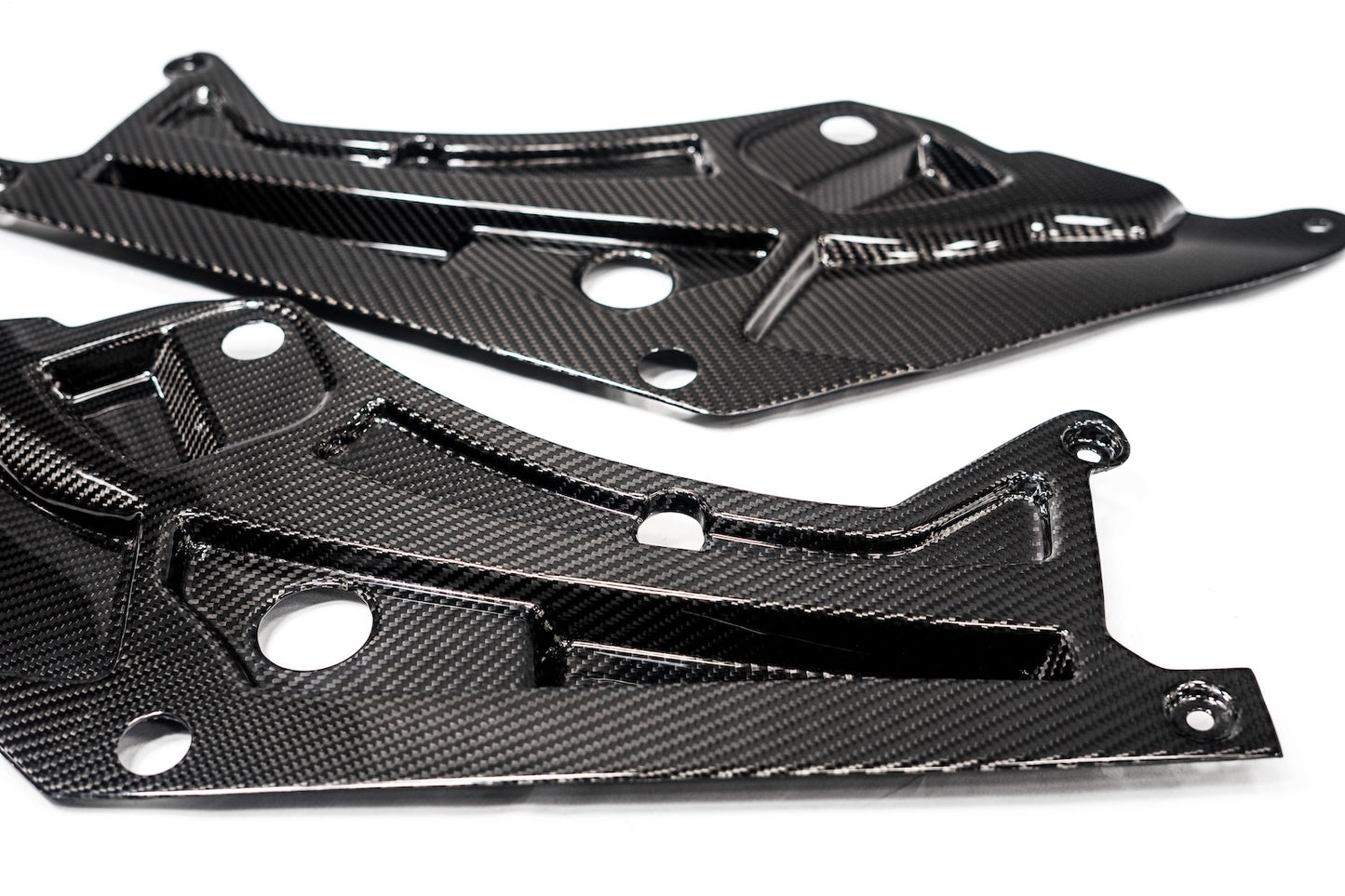 G8X Dry Carbon Fiber Engine Bay Trim Set