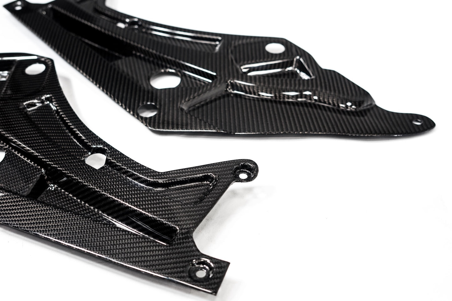 G8X Dry Carbon Fiber Engine Bay Trim Set