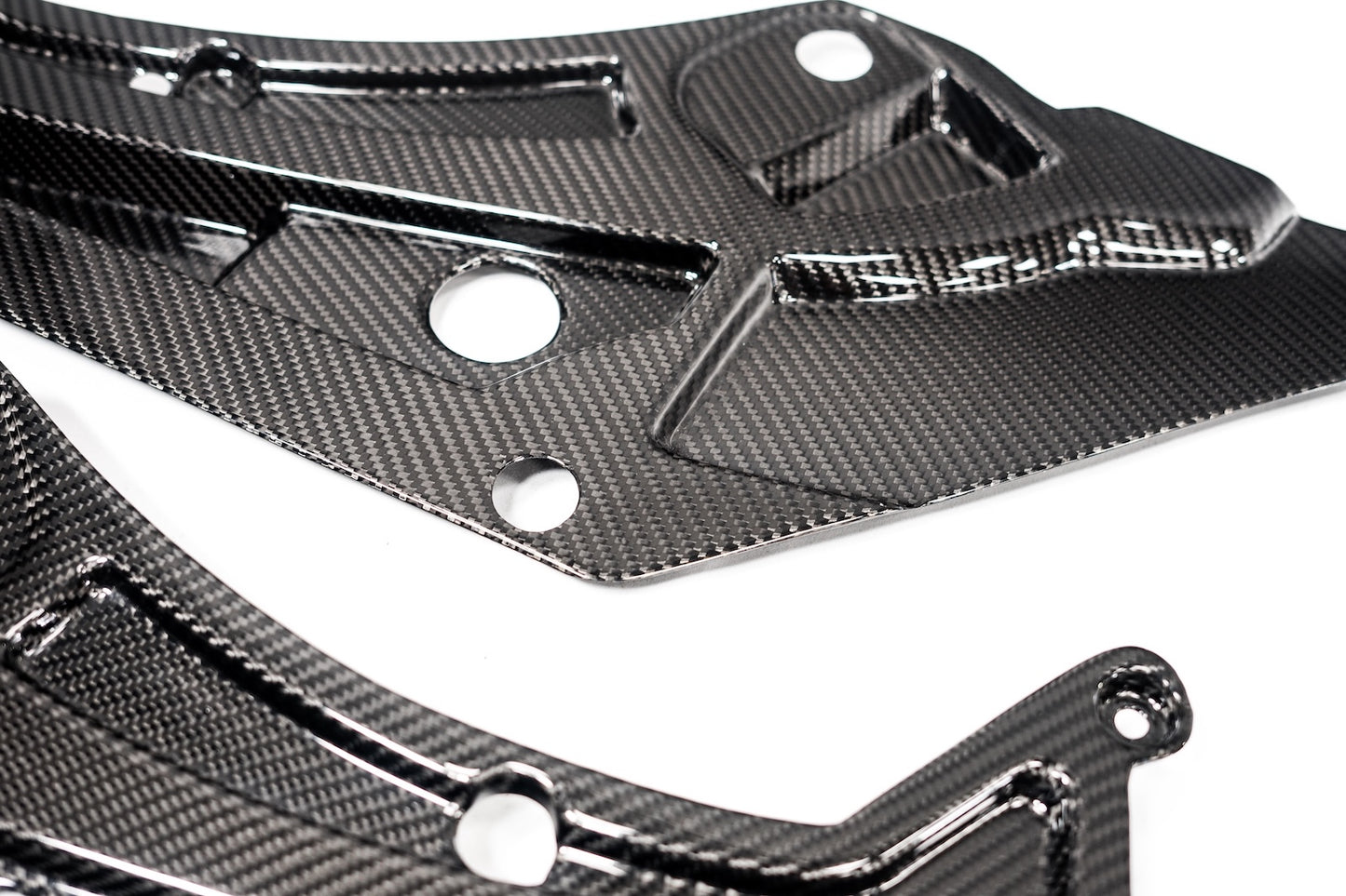 G8X Dry Carbon Fiber Engine Bay Trim Set