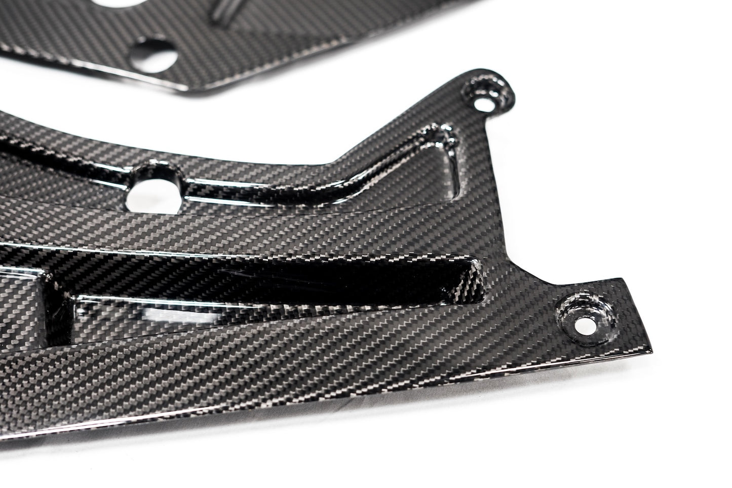 G8X Dry Carbon Fiber Engine Bay Trim Set