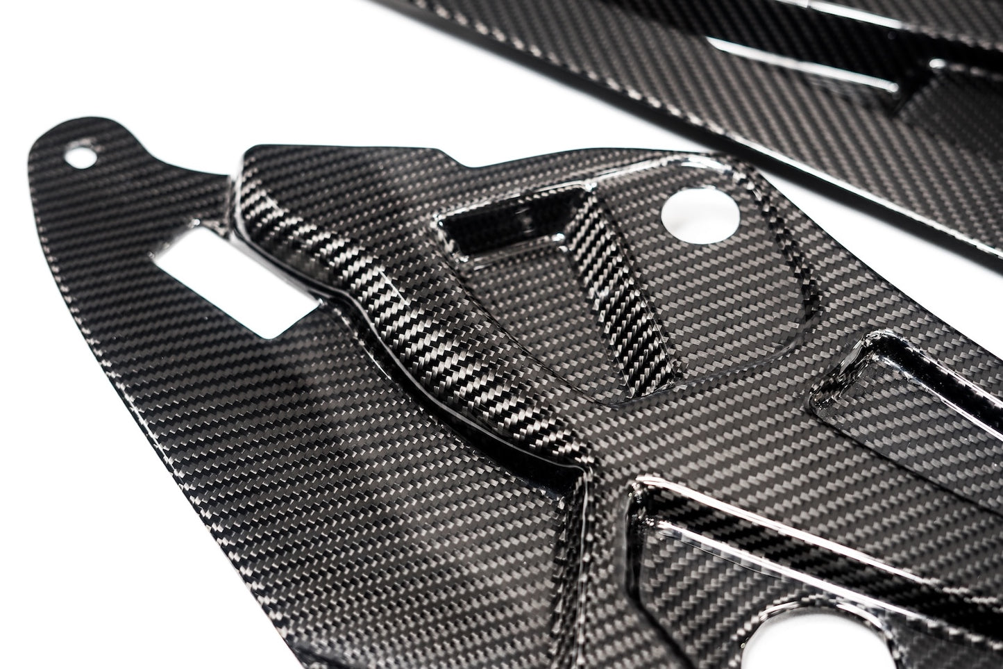 G8X Dry Carbon Fiber Engine Bay Trim Set