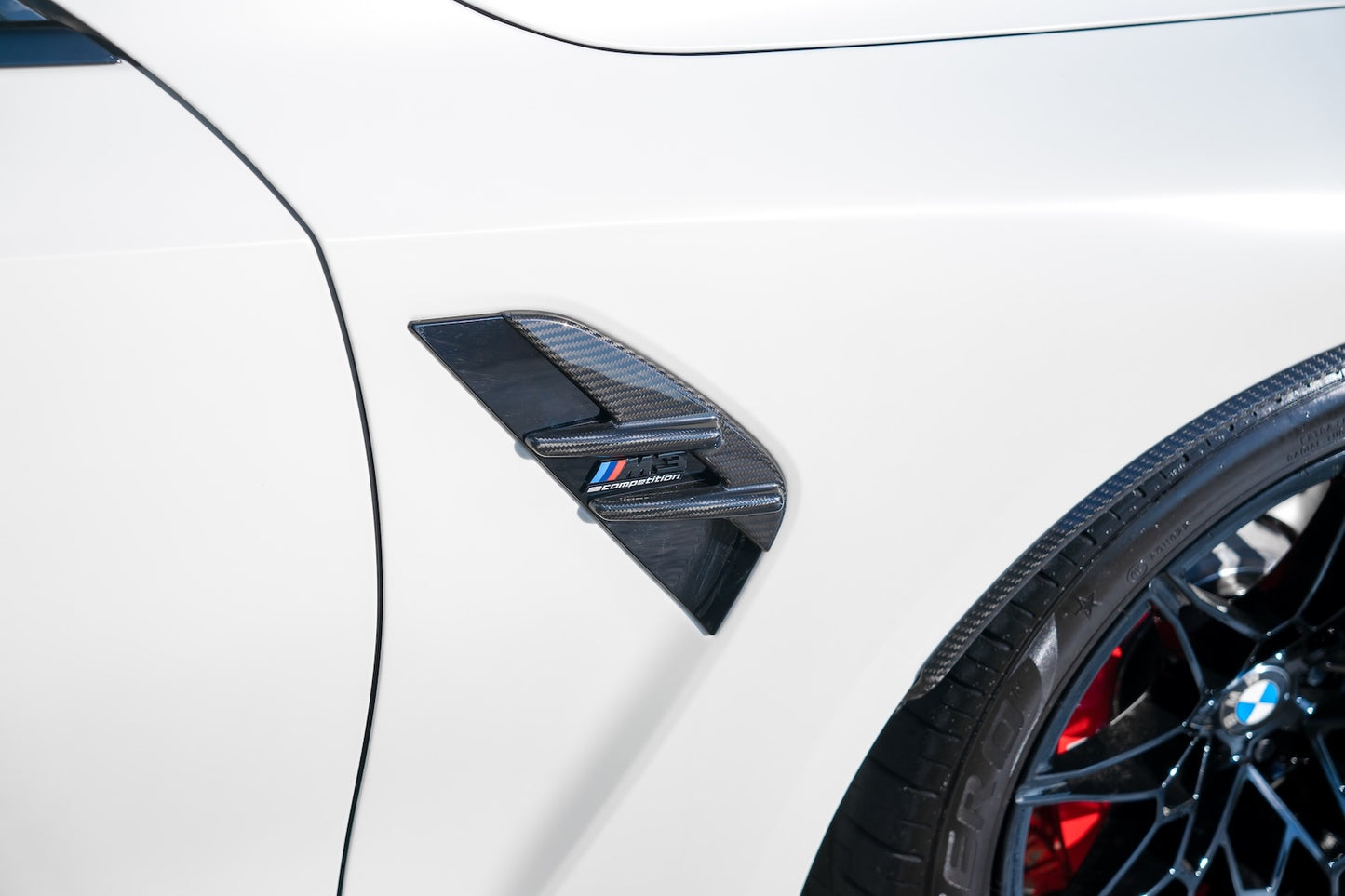 G8X Dry Carbon Fiber Fender Trim Covers